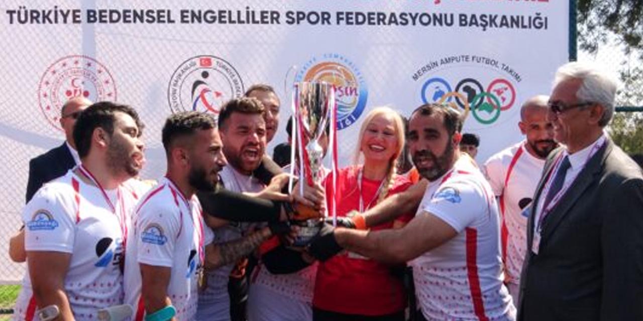 Süper Lig’e Yükselen Mersin Ampute Futbol Takımı Sponsor Arayışında